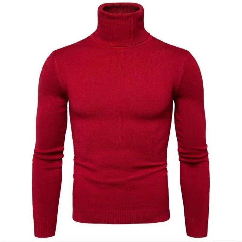 Herren Rollkragenpullover aus hochwertiger Baumwolle ModeGeist