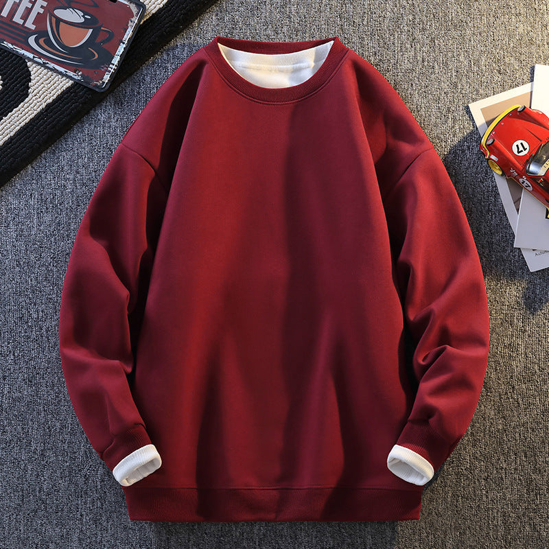 Damen Komfortabler Sweatshirt mit kontrastierenden Ärmeln ModeGeist