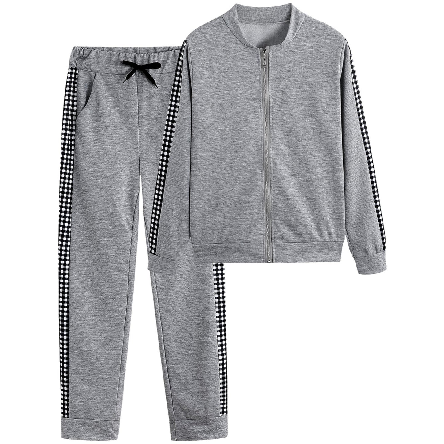 Damen Sportanzug mit stylischen Elemente und elastischem Bund ModeGeist