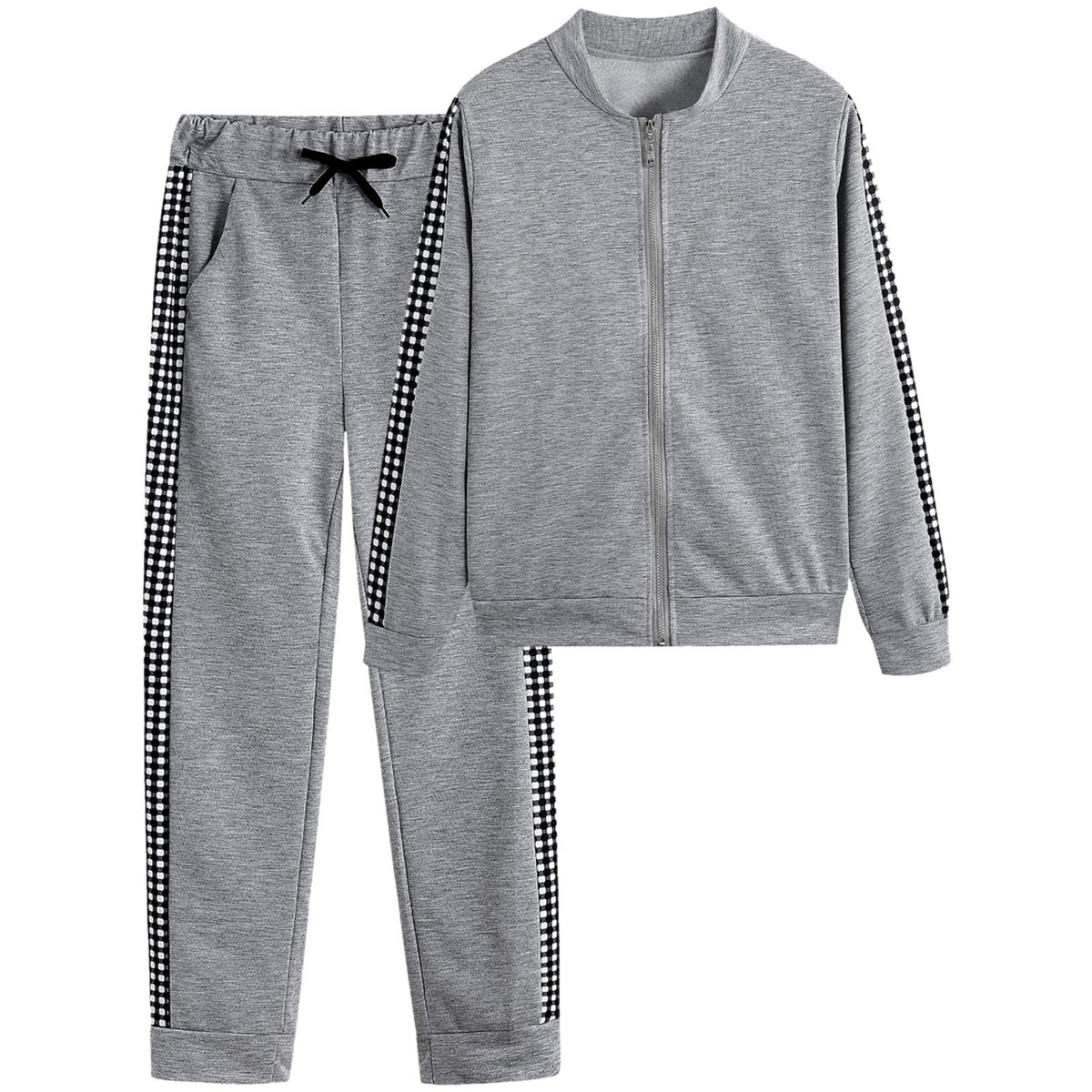 Damen Sportanzug mit stylischen Elemente und elastischem Bund ModeGeist