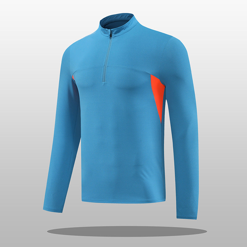 Herren Funktions-Thermoshirt mit Stehkragen und Reißverschluss ModeGeist