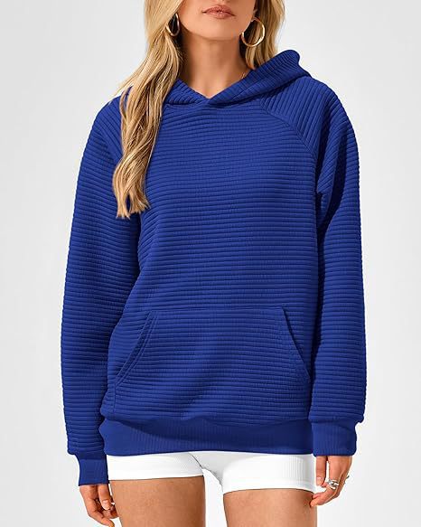 Damen Kapuzensweater aus strukturiertem Stoff ModeGeist