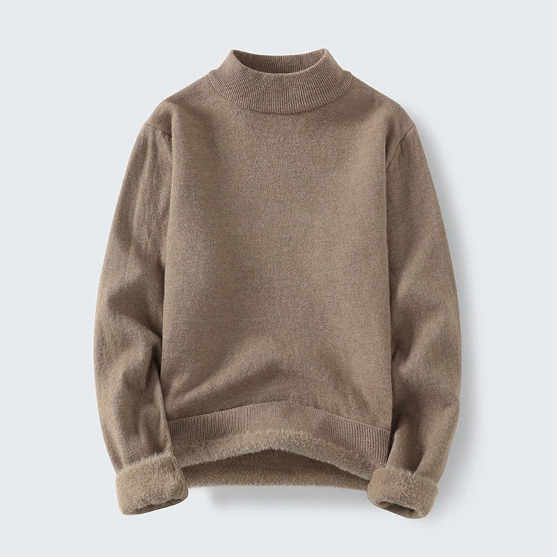 Damen Kuscheliger Stehkragenpullover ModeGeist