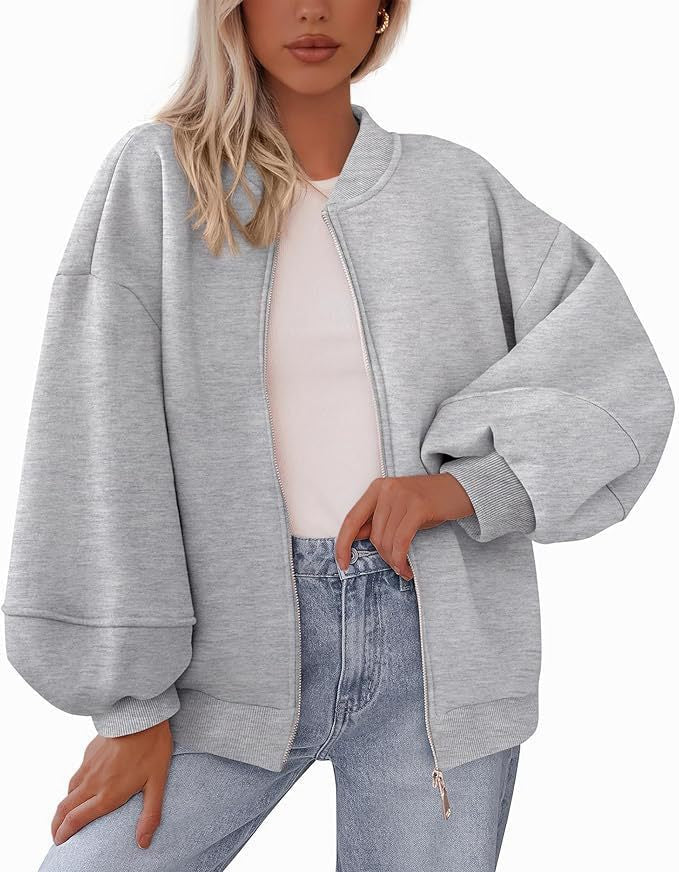 Damen Oversized Sweaterjacke ModeGeist