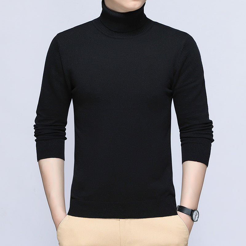 Herren Rollkragenpullover aus hochwertiger, atmungsaktiver Baumwolle ModeGeist