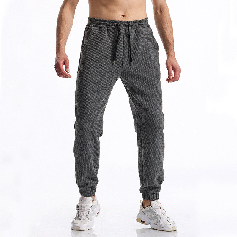 Herren Sportliche Freizeithose mit strukturierter Oberfläche ModeGeist