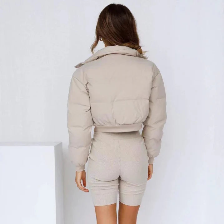 ModeGeist | Übergangsjacke mit Kapuze Kurz