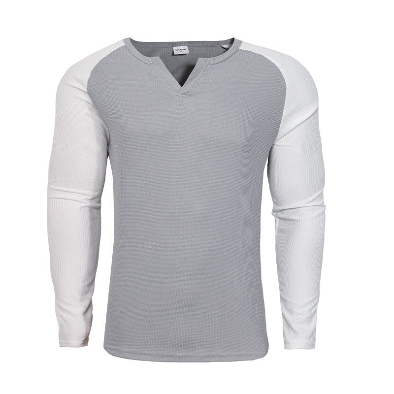 Herren Langarmshirt mit innovativem Strukturdesign ModeGeist