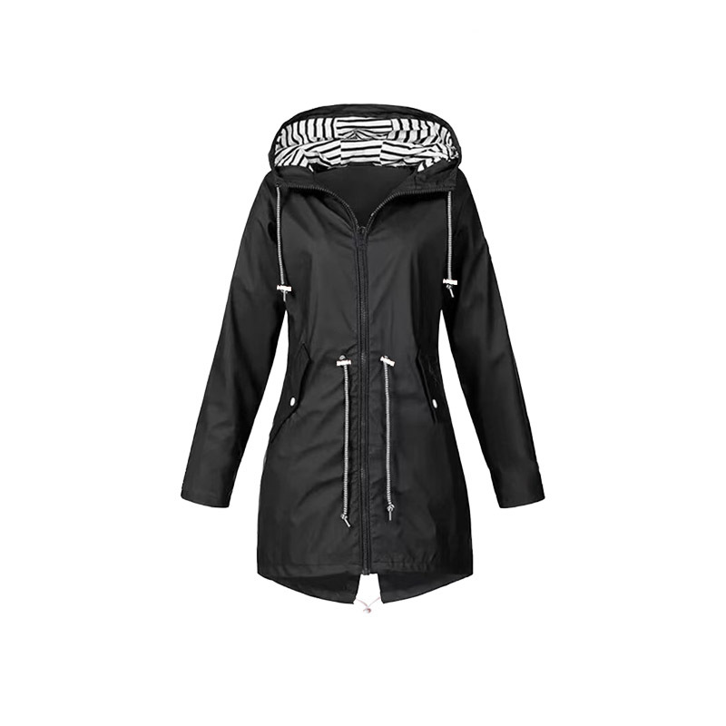 ModeGeist | Kapuze Winddichte Regenjacke Langarm