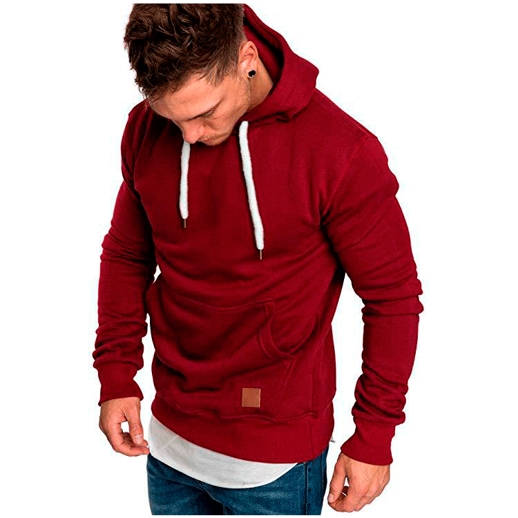 Herren Kapuzenpullover mit modischem Schnitt und lässigem Innenfutter ModeGeist