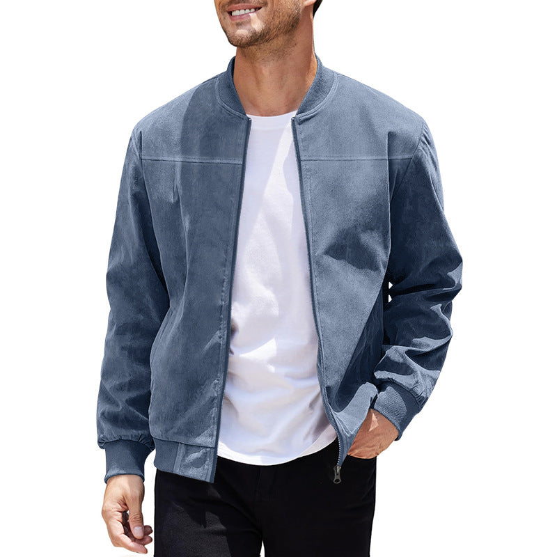 Herren stylische Bomberjacke mit sportlichem Schnitt ModeGeist