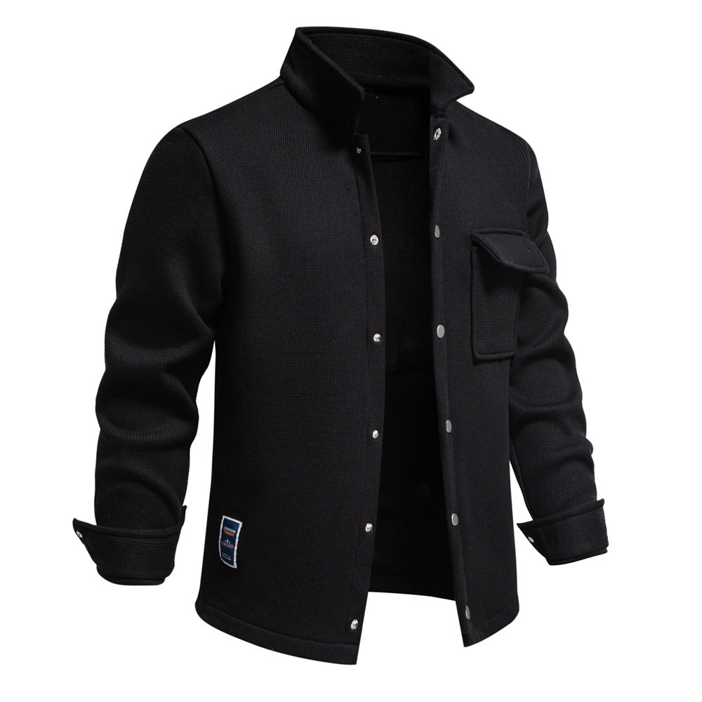Herren Schulterjacke aus hochwertigem Thermostoff ModeGeist