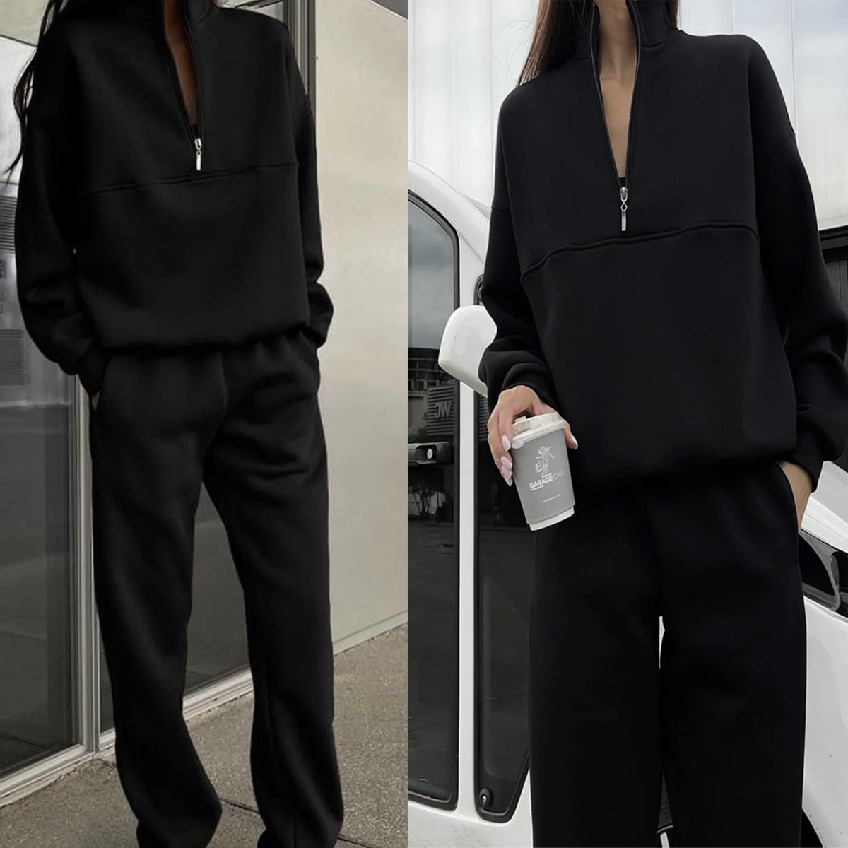Damen Sweater und Jogginghose Set ModeGeist