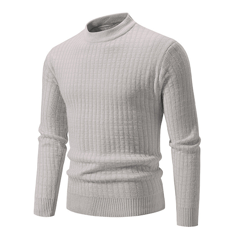 Herren Feinstrickpullover mit strukturiertem Design ModeGeist
