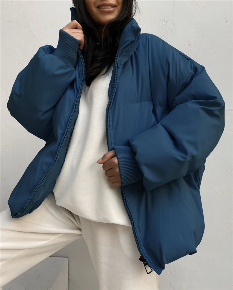 Damen oversized Daunenjacke ModeGeist