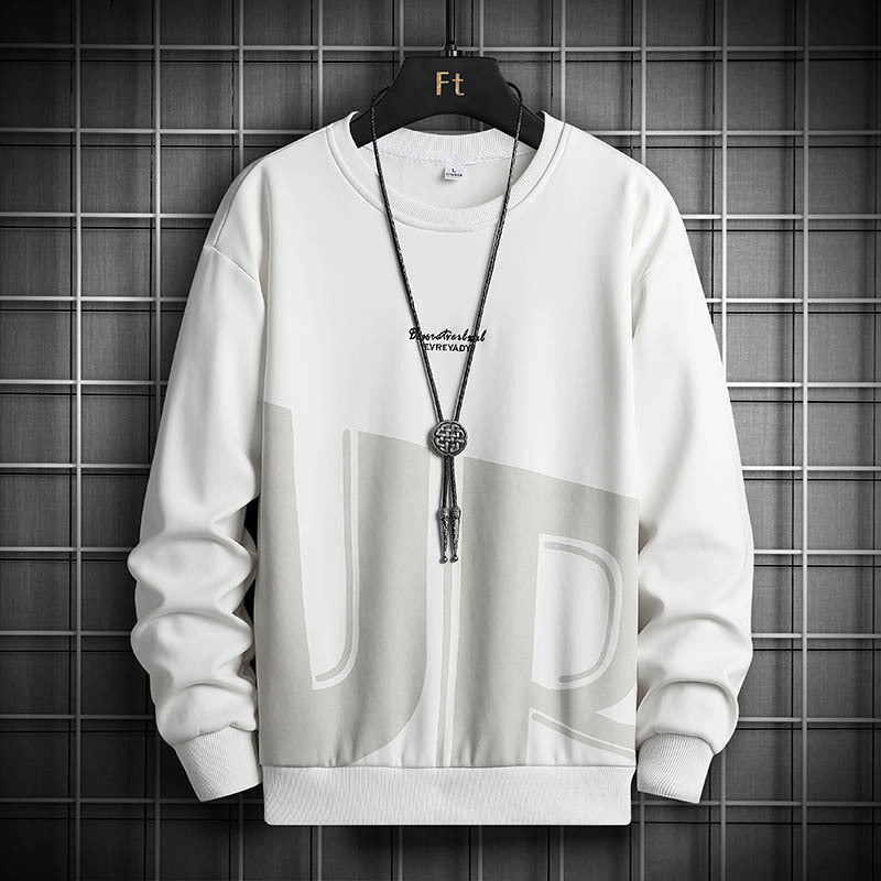 Herren lässiger Sweatshirt mit modischem Design ModeGeist