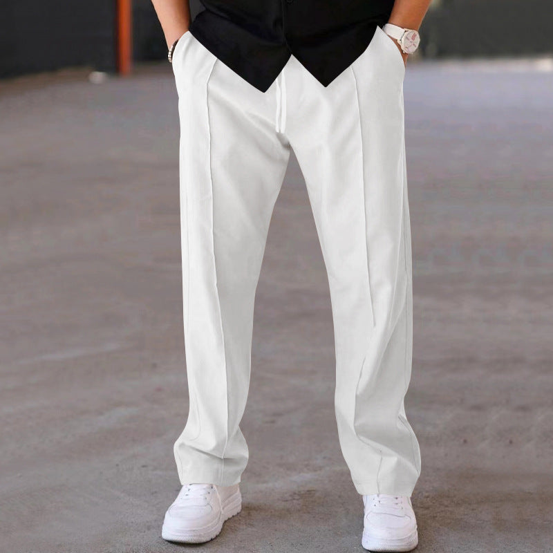 Herren Bequeme Sweatpants mit eleganter Optik und seitlichen Eingrifftaschen ModeGeist