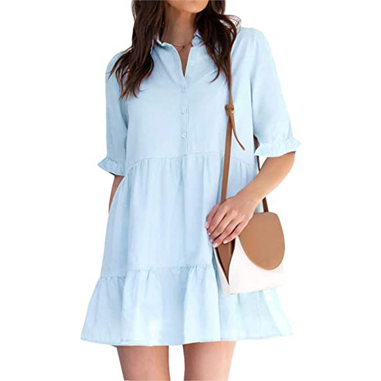 Leichtes Damenkleid im Shirt-Stil von MODEGEIST