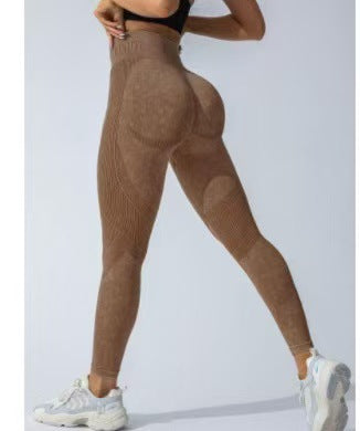 Damen Hochwertige Sportleggings mit hohem Bund ModeGeist