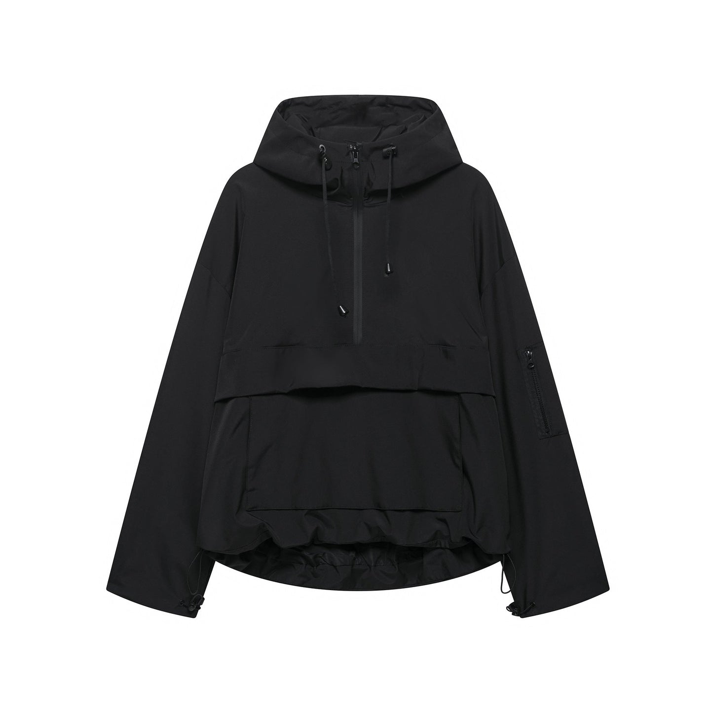 Damen Funktionsjacke mit praktischen Taschen und verstellbarem Bund ModeGeist