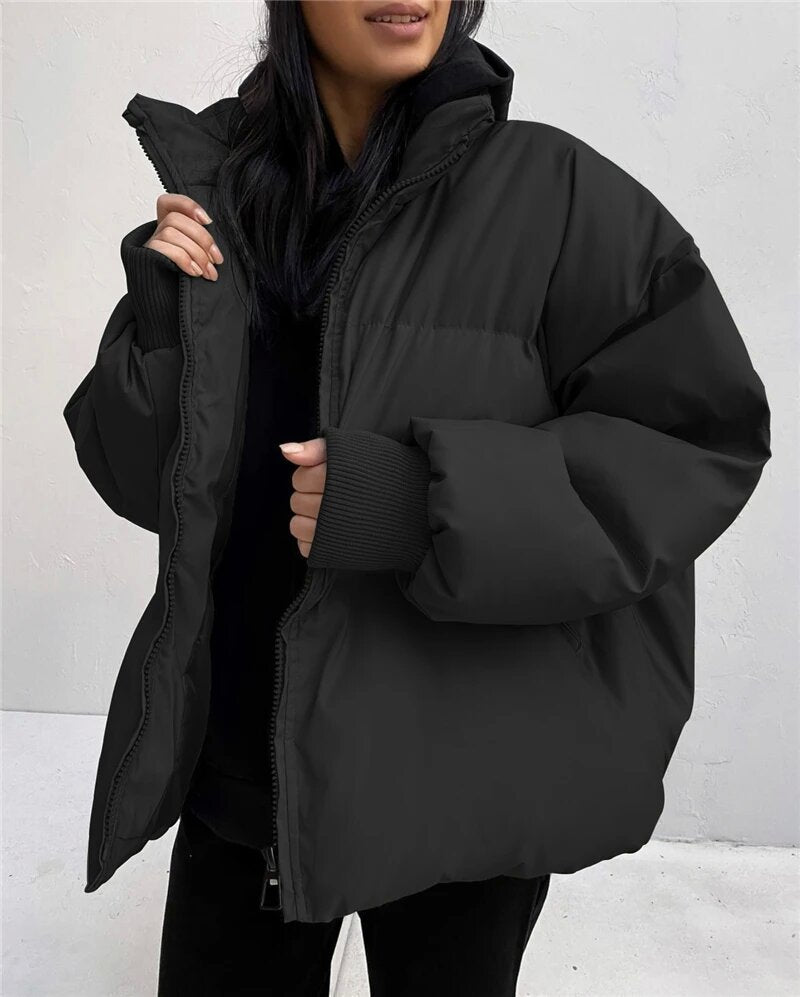 Damen oversized Daunenjacke ModeGeist