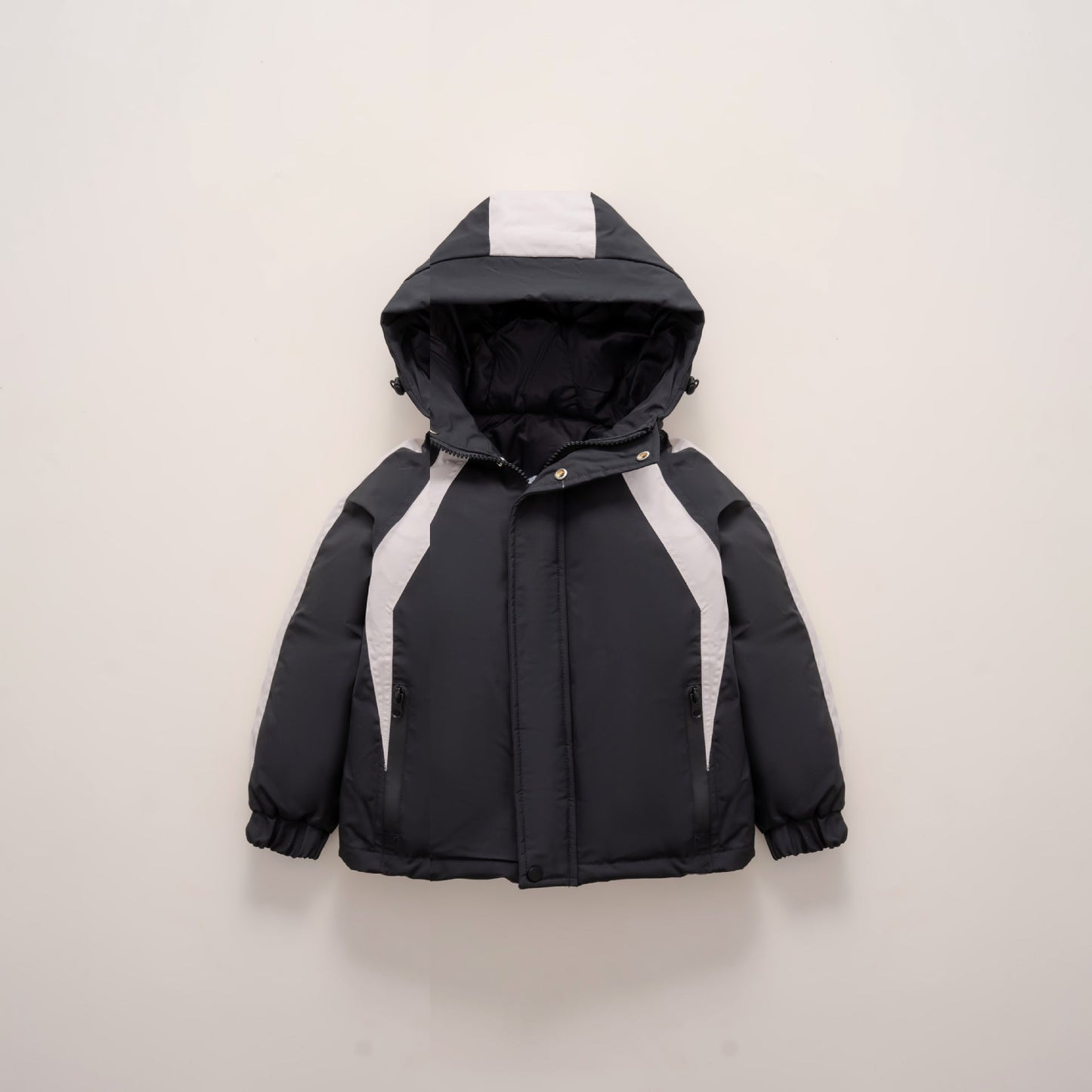Damen modische Funktionsjacke mit Kapuze und thermoregulierendem Futter ModeGeist