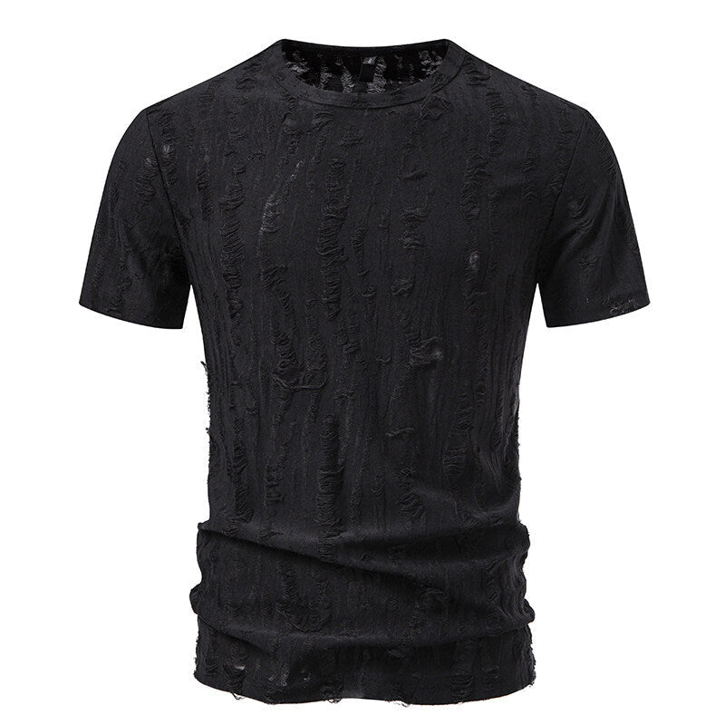 Herren T-Shirt mit strukturiertem Vintage-Design ModeGeist