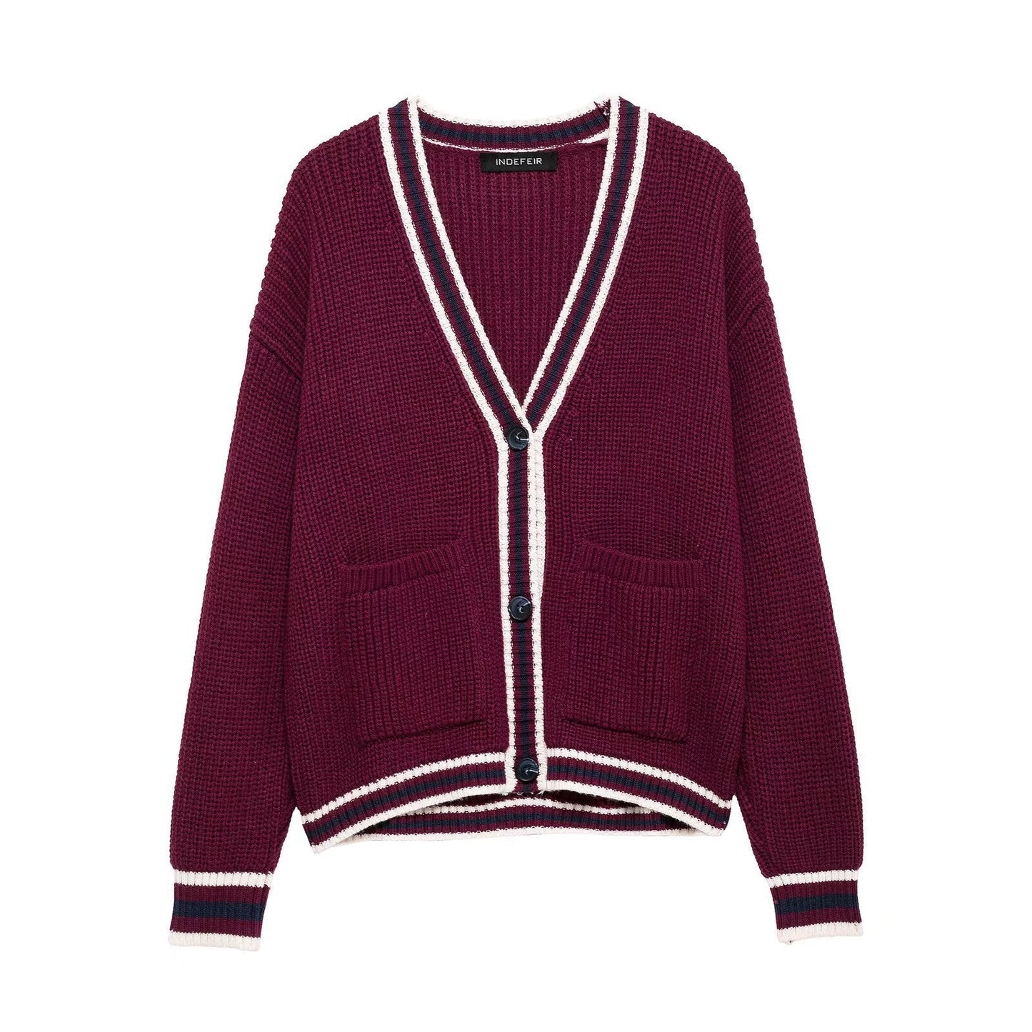 MODEGEIST Women's Waffle Knit Cardigan