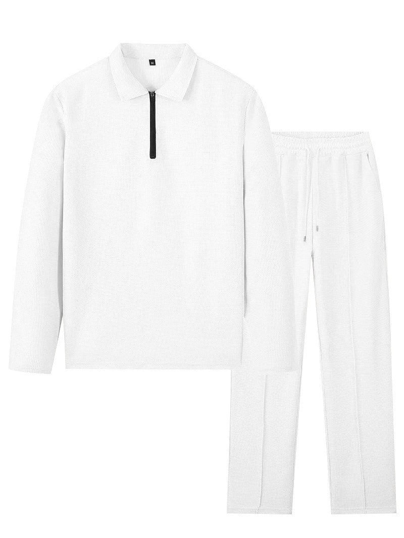 Herren sportliches Poloshirt und Jogginghose Set ModeGeist