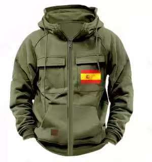 Herren funktionale Jacke mit mehreren Taschen ModeGeist