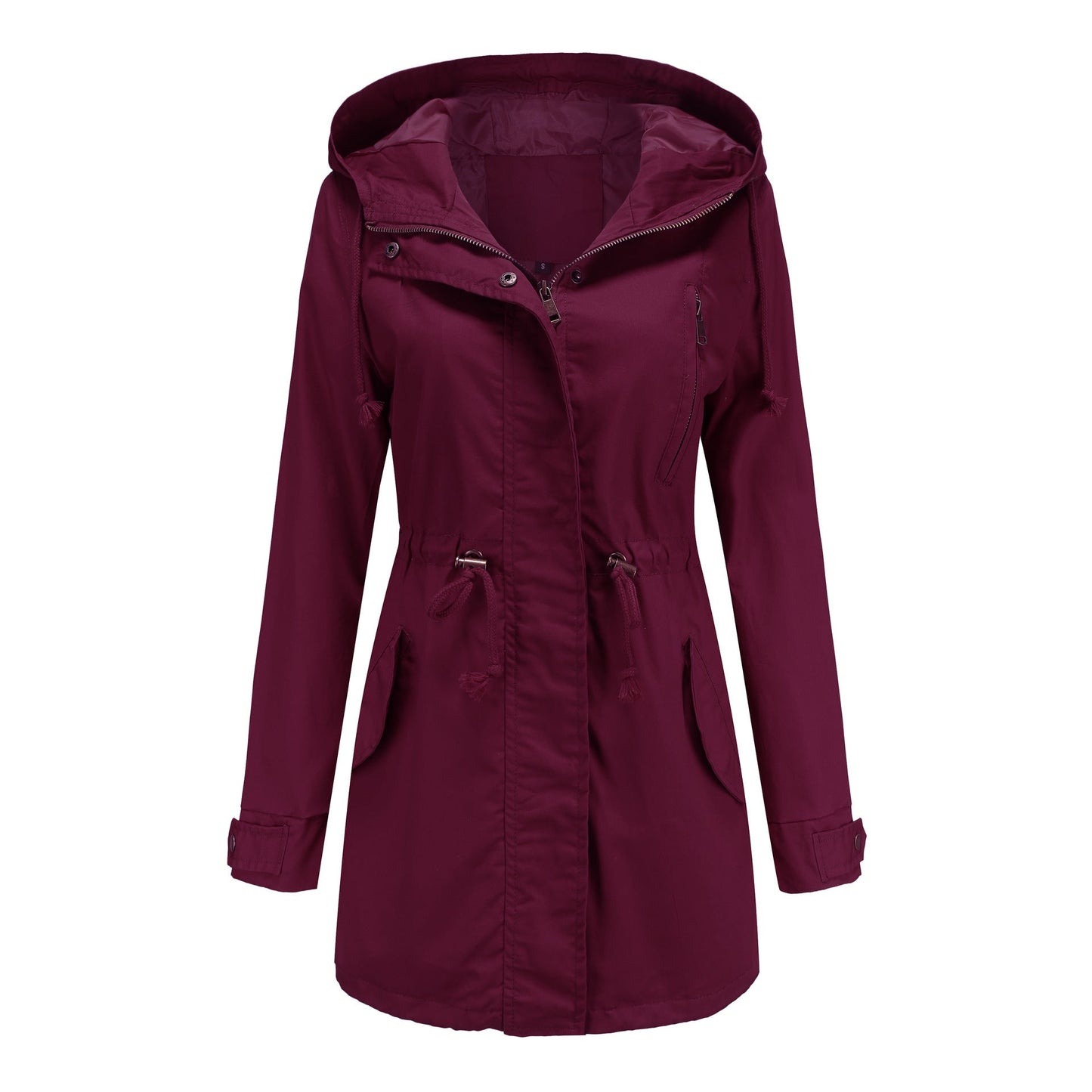 Damen Funktionsjacke mit verstellbarem Bund und Reißverschluss ModeGeist