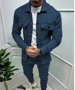 Herren Freizeit-Anzug mit praktischem Schnitt und Taschen ModeGeist