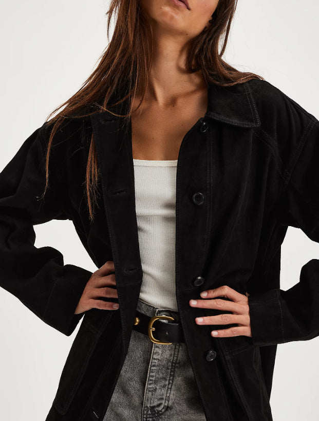 Damen zeitgemäße Utility-Jacke ModeGeist
