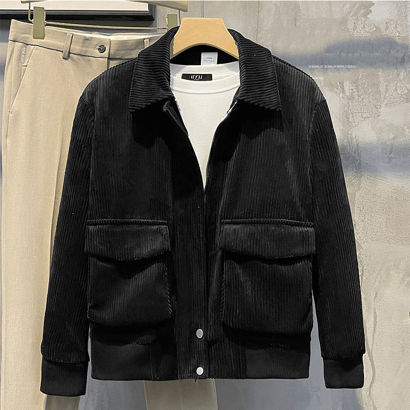 Moderne Herrenjacke aus Velours - Jacob