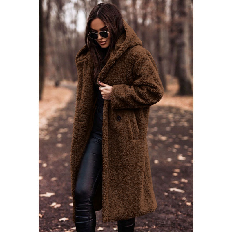 Damen Kuscheliger Oversized-Mantel ModeGeist