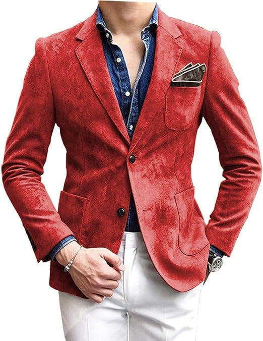 Herren Elegant strukturierter Blazer ModeGeist