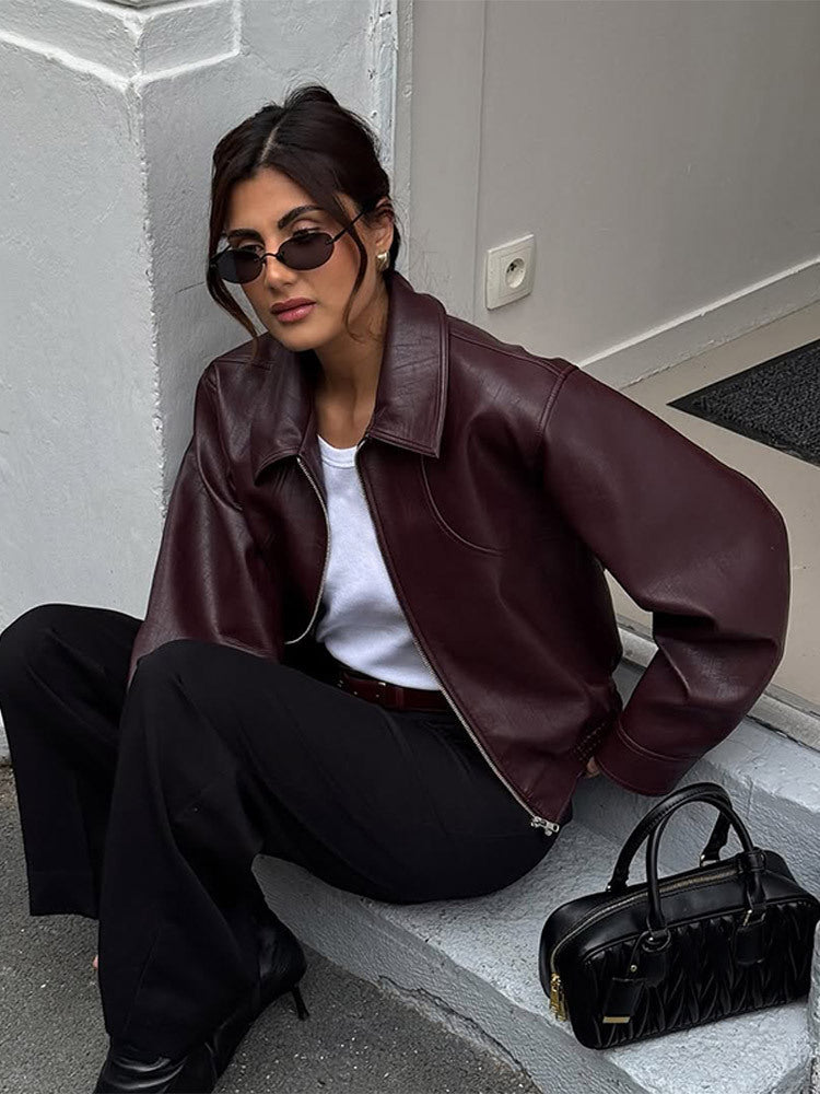 Damen elegante jacke mit oversized Schnitt ModeGeist