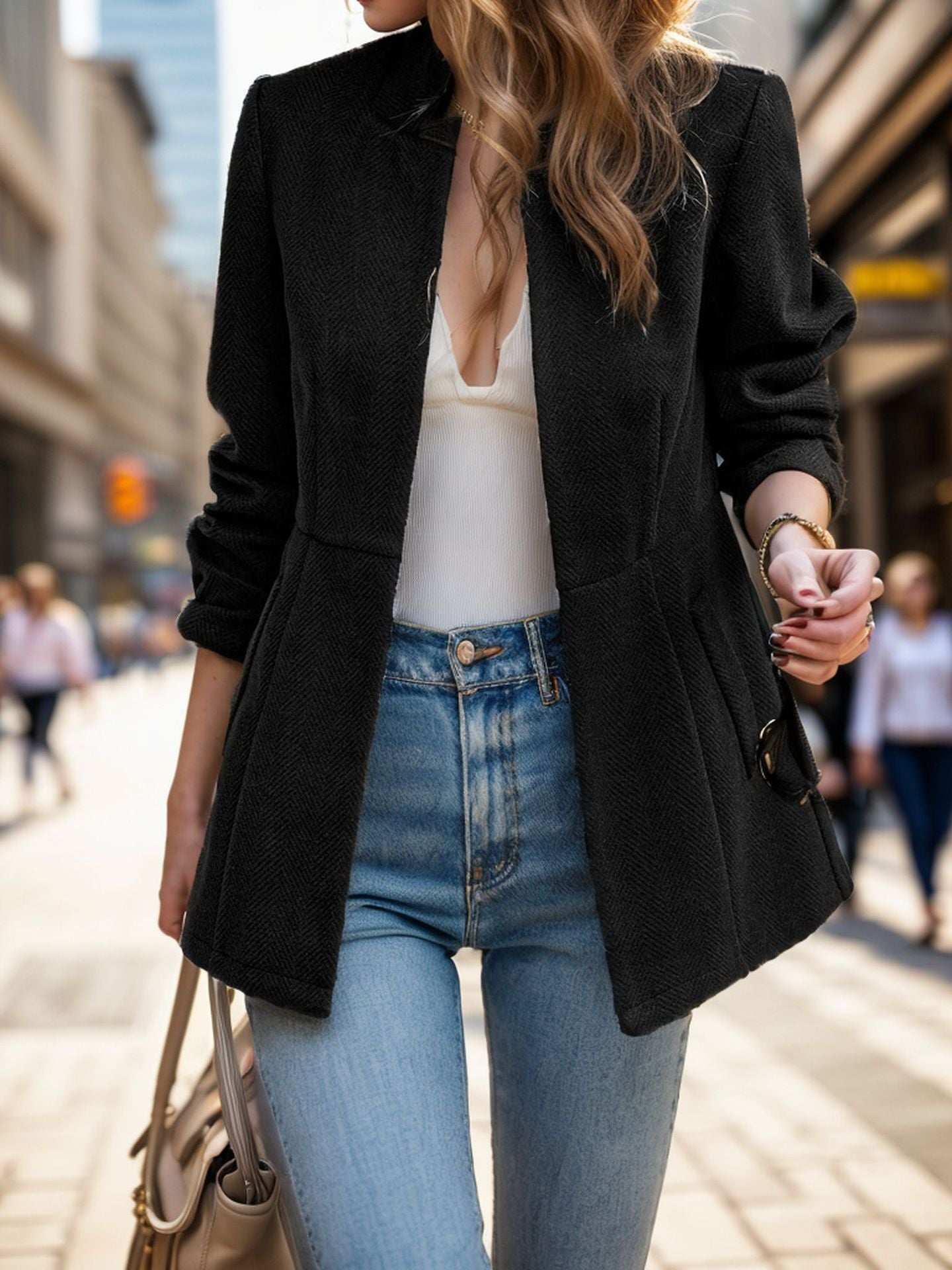 Damen Eleganter und stilvoller Blazer ModeGeist