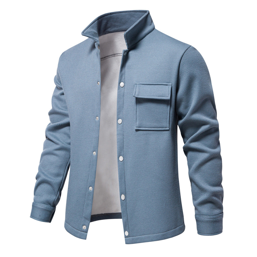 Herren Schulterjacke aus hochwertigem Thermostoff ModeGeist