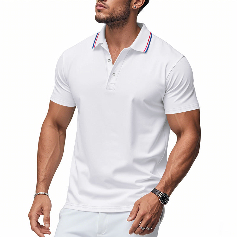 Herren Poloshirt mit modernem Kragen und feuchtigkeitsregulierender Technologie ModeGeist