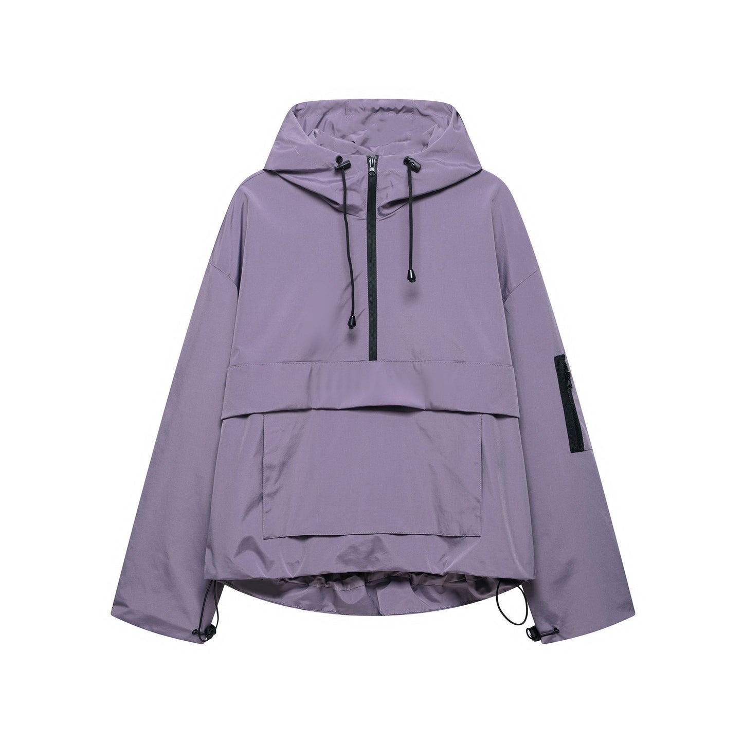 Damen Funktionsjacke mit praktischen Taschen und verstellbarem Bund ModeGeist
