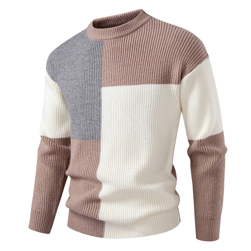 Herren stilvoller und komfortabler gestrickter Pullover ModeGeist