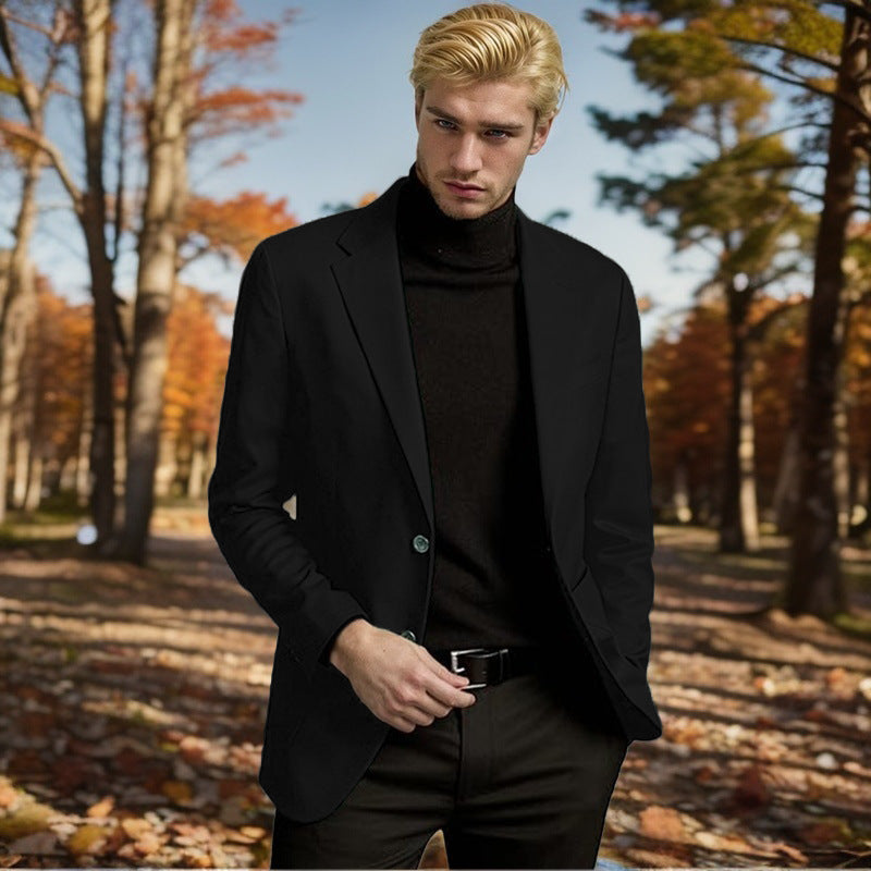 Herren Eleganter Blazer mit stilvollem Schnitt und hochwertigem Material ModeGeist