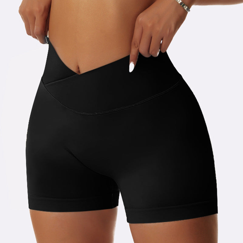 Sporty High-Waisted Women's Shorts with Breathable Comfort Design by MODEGEIST