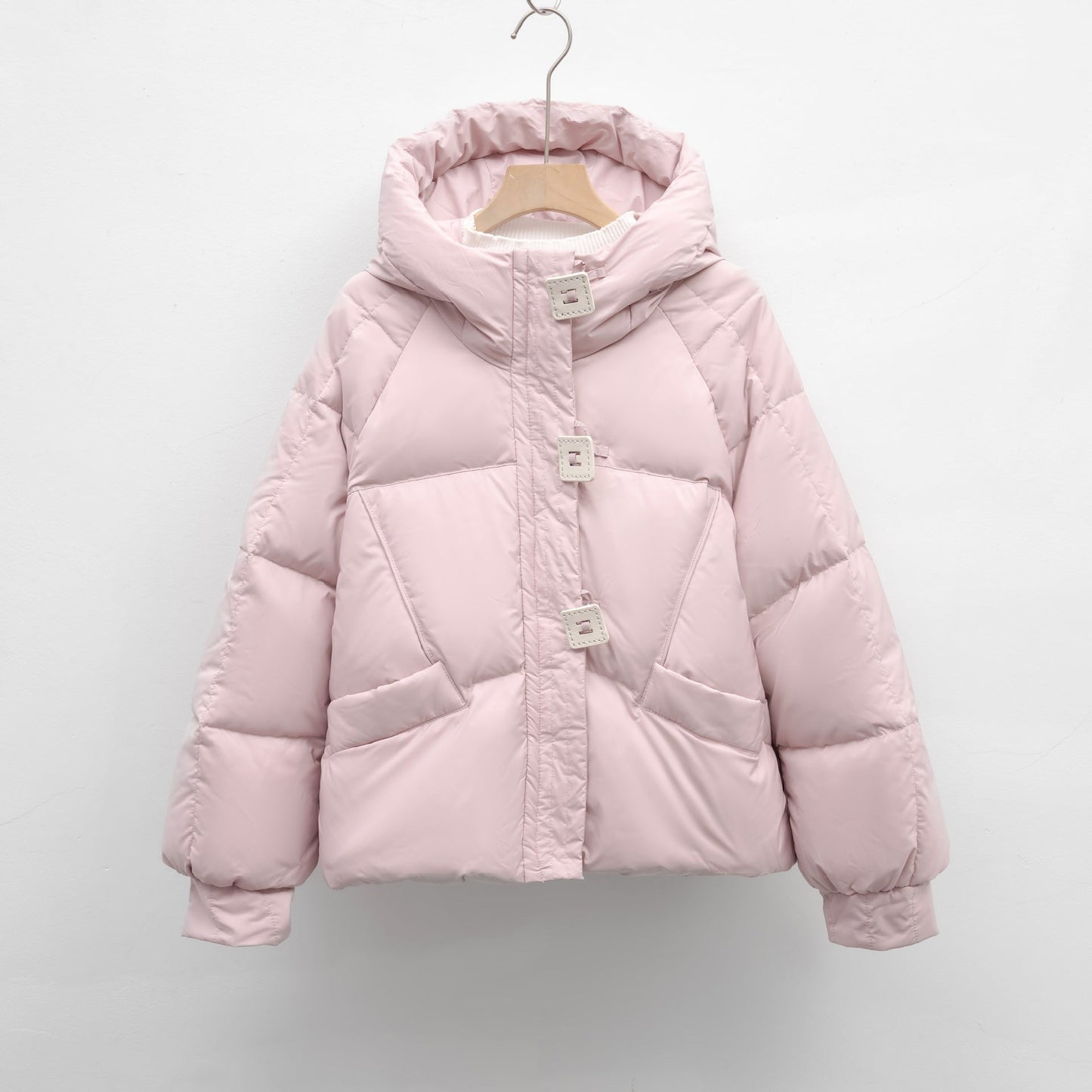 Damen Lässige Winterjacke mit voluminösem Design ModeGeist