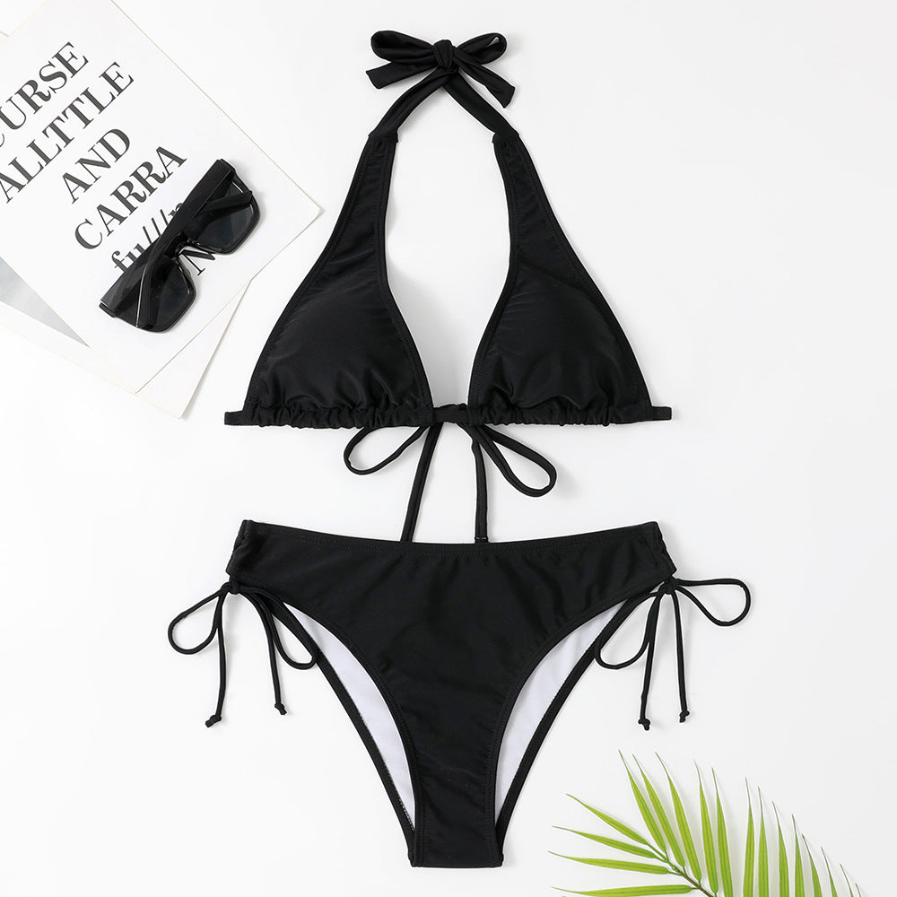 Bikini-Set für Damen: Dreieckiger Schnitt, verstellbare Träger, feminin, MODEGEIST