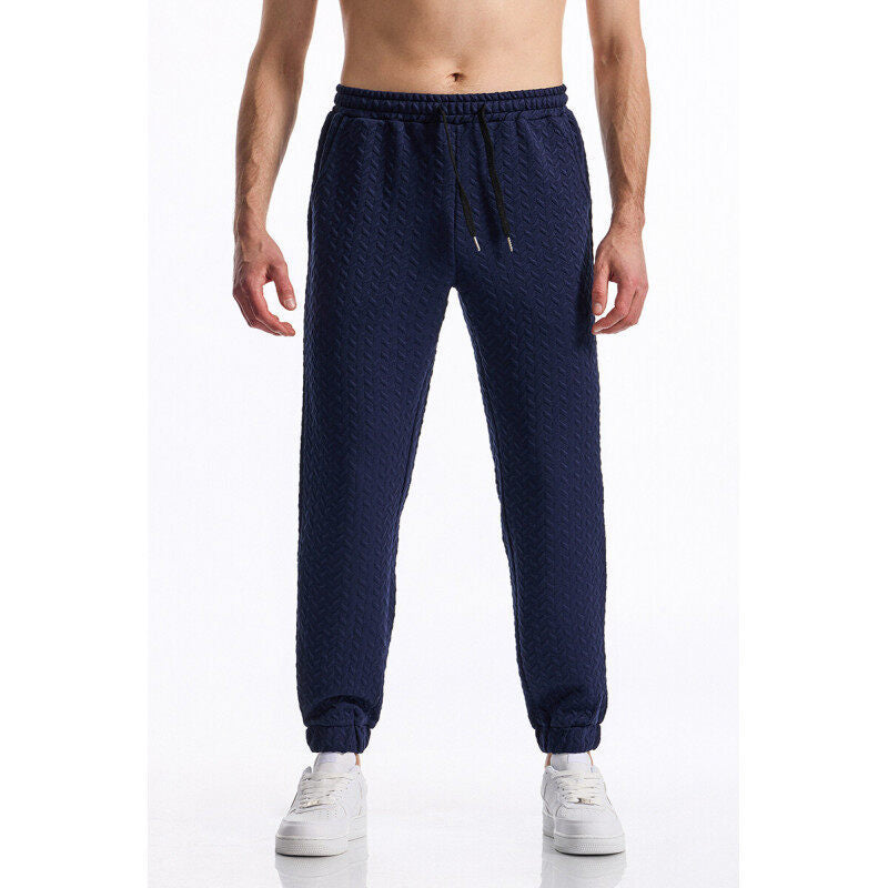 Herren Sportliche Freizeithose mit strukturiertem Design ModeGeist