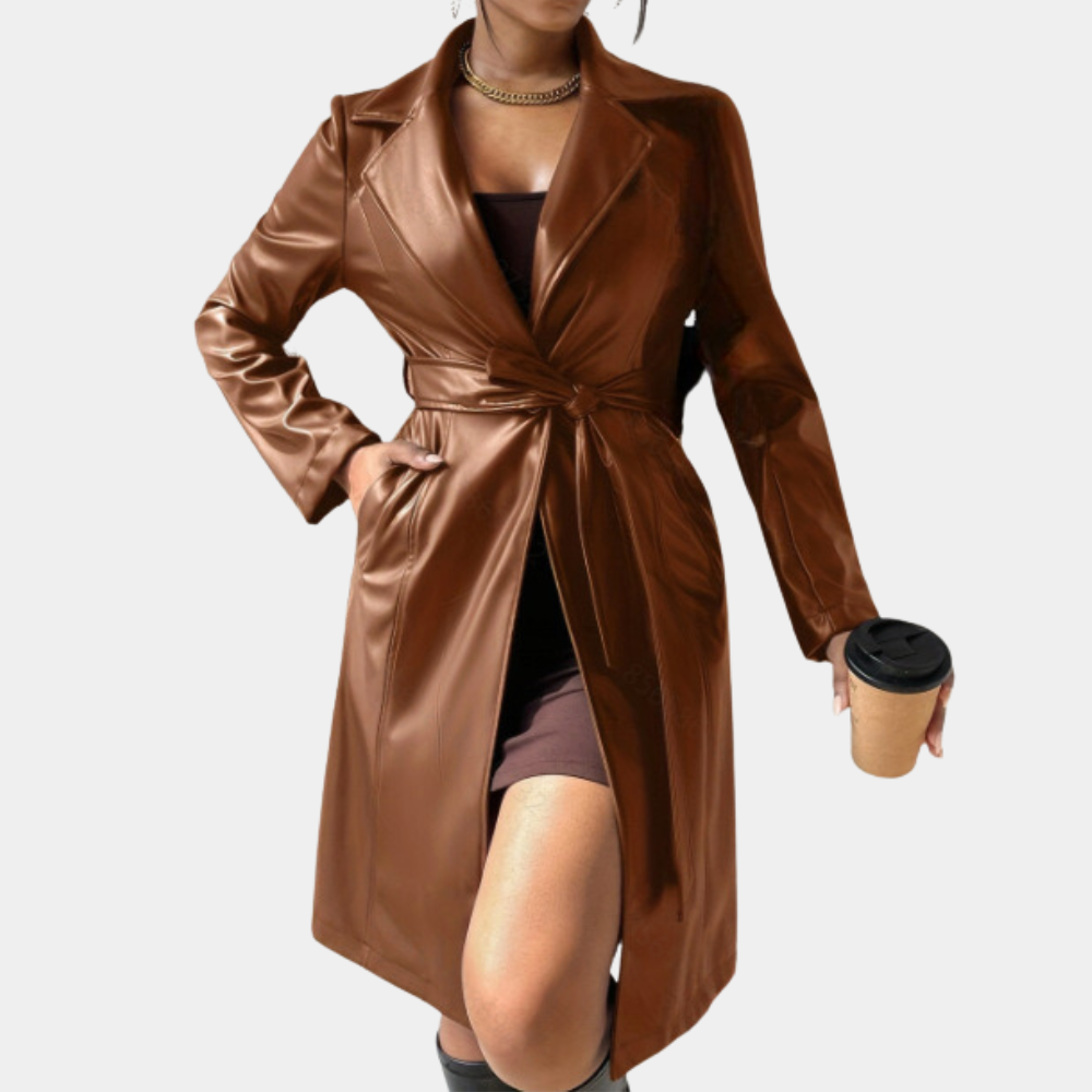 ModeGeist | Stylische Lange Herbstjacke für Damen