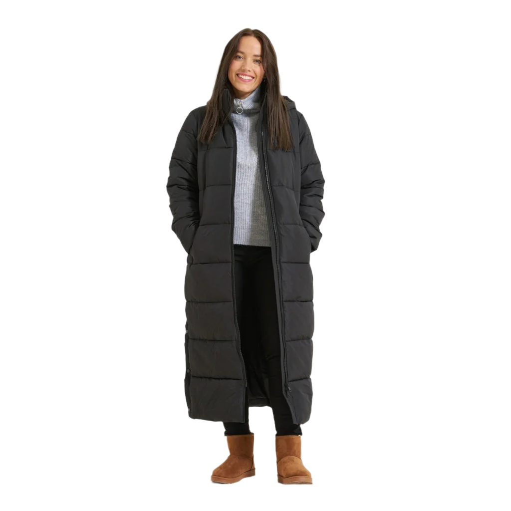 ModeGeist | Elegante Lange Winterjacke für Damen