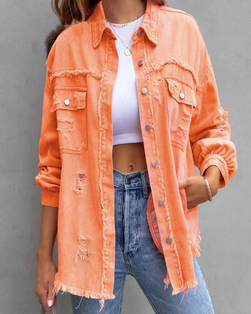 ModeGeist | Torn Denimjacke